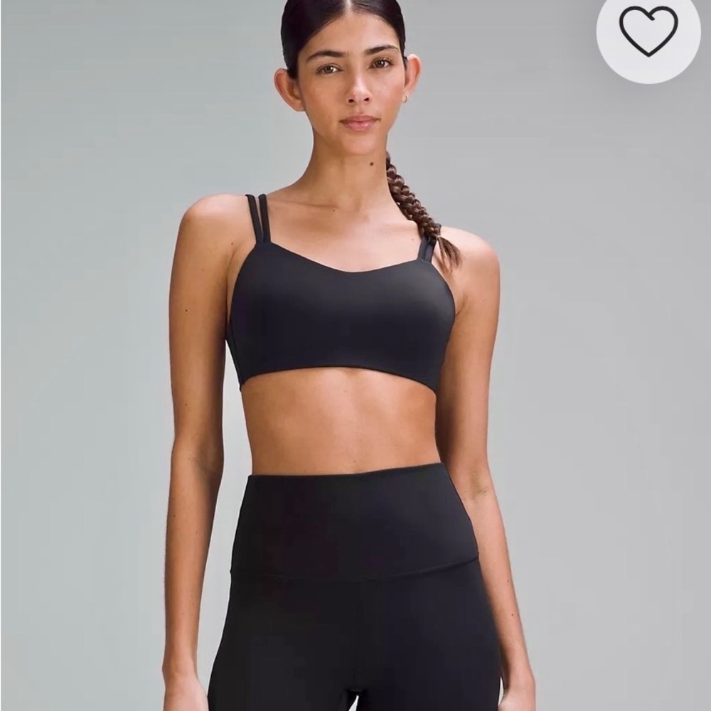 lululemon athletica Black Strappy Sports Bra